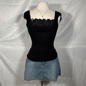 Do & Be Women's Black Shirt